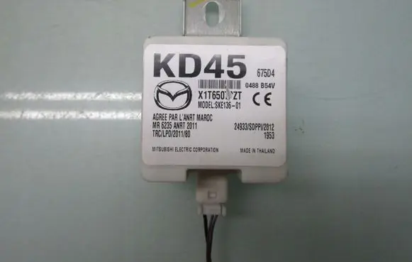 Mazda 2 Antenna control unit KD45675D4