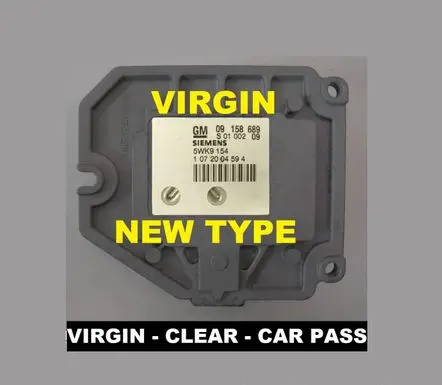 Opel Zafira A Engine control unit/module ECU 09158689 5WK9154 S0100209