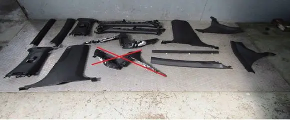 Honda Civic XI Other sill/pillar trim element 