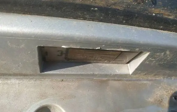 Renault Laguna II Number plate light 
