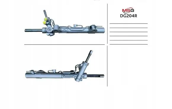 Fiat Freemont Steering rack DG204R P05151348AC P68140632AC