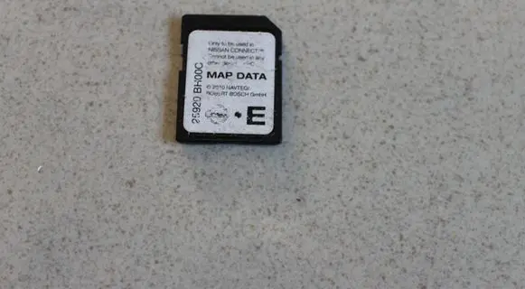 Nissan Juke I F15 Navigation maps CD/DVD 25920BH00C