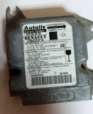 Renault Scenic I Airbag control unit/module 7700437471A 550803800