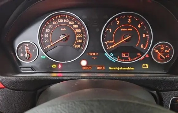 BMW 3 F30 F35 F31 Speedometer (instrument cluster) 9232895 IMPRK1529419