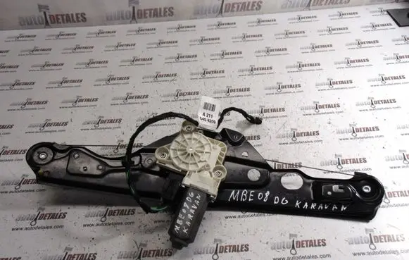 Mercedes-Benz E W211 Rear door window regulator with motor A2117300246