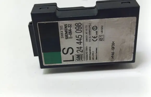 Opel Zafira A Immobiliser reader (aerial) 24445098