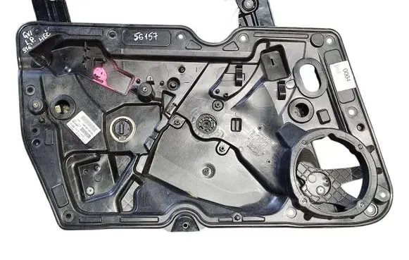 Volkswagen Golf VI Front window lifting mechanism without motor 5K2837729AA