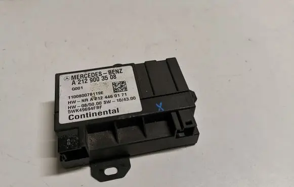 Mercedes-Benz E C207 W207 Fuel injection pump control unit/module A2129003508