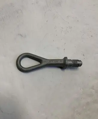 Towing hook eye