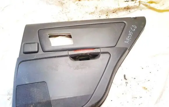 Rear door card panel trim