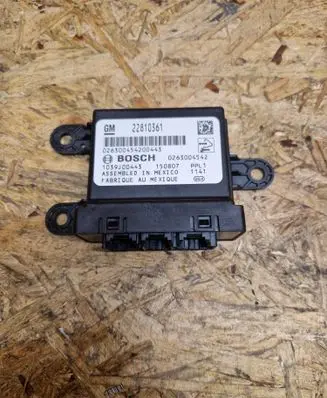 Opel Astra J Parking PDC control unit/module 22810361 1039J00443 150807