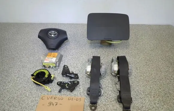 Toyota Corolla Verso E121 Airbag set 