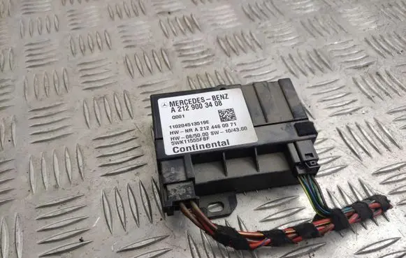 Mercedes-Benz E W212 Fuel injection pump control unit/module A2129003408