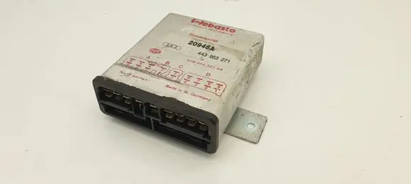 Audi A6 S6 C4 4A Auxiliary heating control unit/module 443963271 5HB00432704