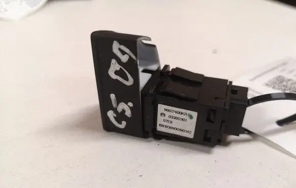 Citroen C5 Hazard light switch 96617400KR 03851101