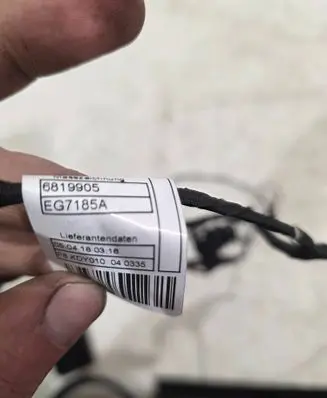 BMW X6M F86 Other wiring loom 6819937 6819905 EG7185A