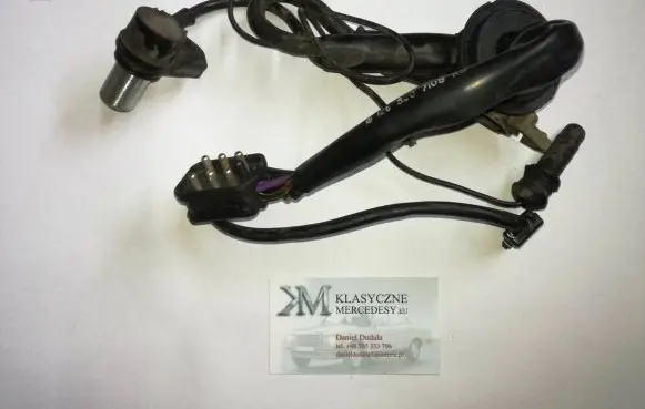 Mercedes-Benz S W126 Left interior wiring harness 1265407108