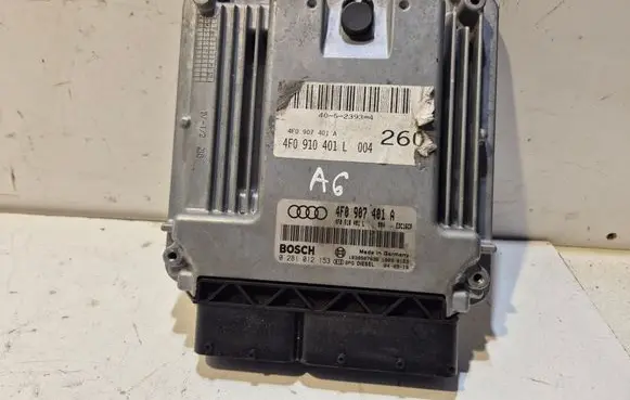Audi A6 S6 C6 4F Engine control unit/module 4F0907401A 4F0910401L