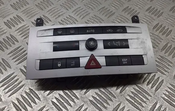 Peugeot 407 Interior fan control switch 96610448