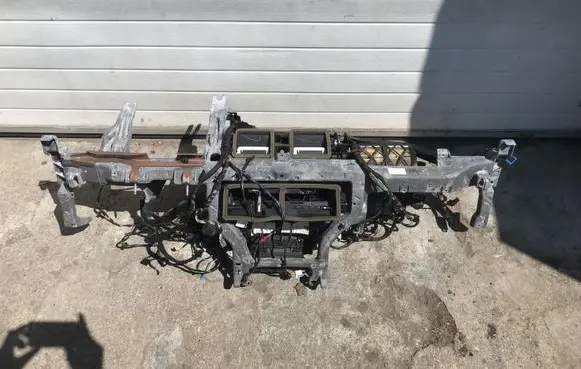 Interior heater climate box assembly