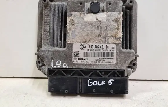Volkswagen Golf V Engine control unit/module 03G906021TQ 0281014623 03G906021AB