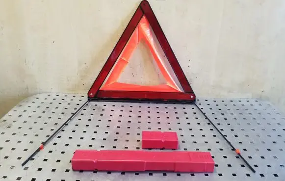 Emergency warning sign