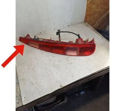 Citroen C8 Rear/tail lights 2552