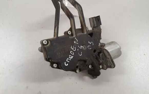 Citroen C4 I Rear window wiper motor 0390201807 9646803180