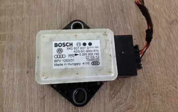 Audi Q5 SQ5 ESP acceleration yaw rate sensor 8K0907637
