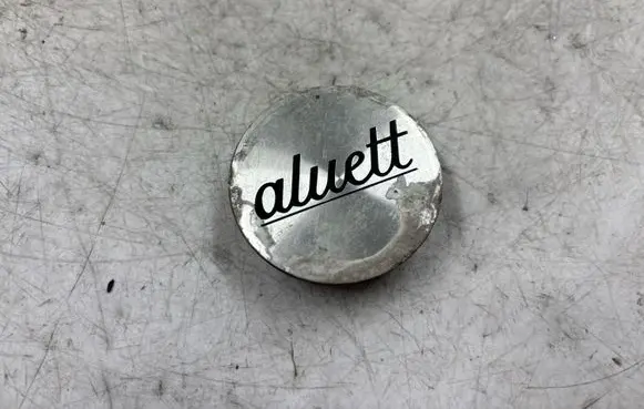 Mitsubishi Lancer X Non-original wheel cap 