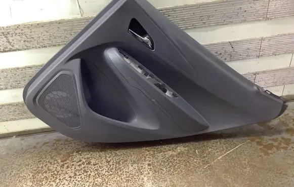 Rear door card panel trim