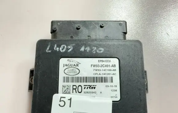 Land Rover Range Rover Sport L494 Hand brake control module CPLA14C261AC FW9314C168AB