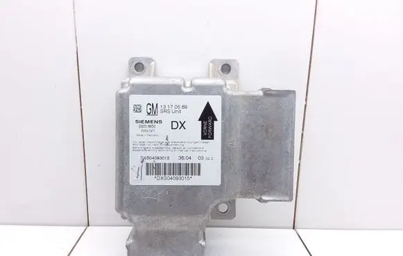 Opel Vectra C Airbag control unit/module 13170589 330518650