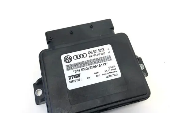 Audi A6 S6 C6 4F Hand brake control module 4F0907801B 4F0910801D