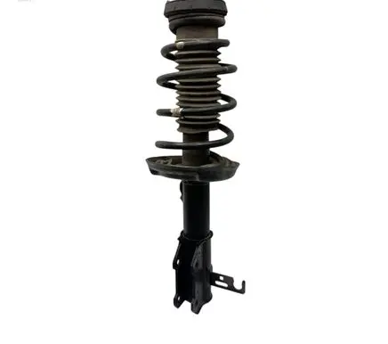 Front shock absorber with coil spring