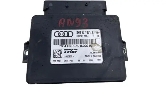Audi A4 S4 B8 8K Rear brake EMF control unit/module 8K0907801J