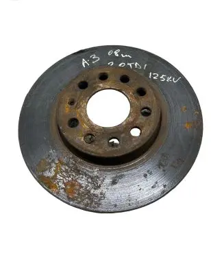 Audi A3 S3 A3 Sportback 8P Front brake disc