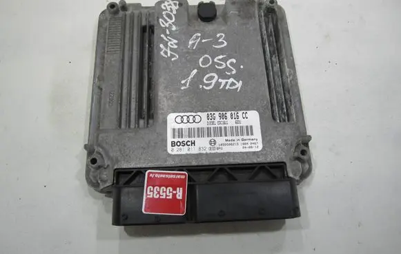 Audi A3 S3 8P Engine control unit/module 03G906016CC 1039S06215 0281011832