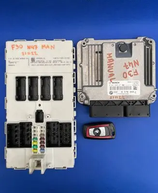 BMW 3 F30 F35 F31 Engine ECU kit and lock set 9325656 8578944 50E519F04