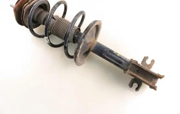 Front shock absorber with coil spring