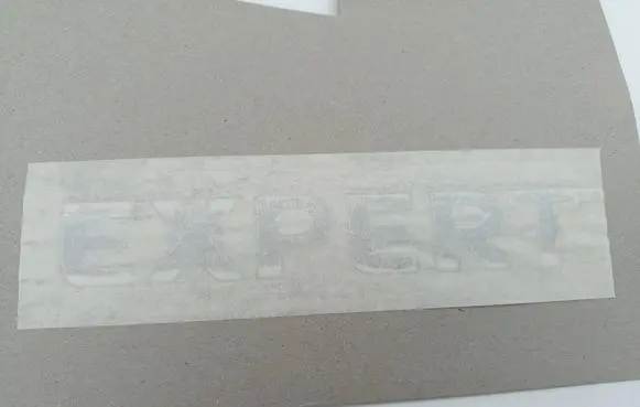 Peugeot Expert Rear door emblem/model letters 98345379
