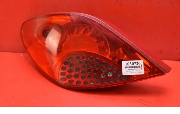 Peugeot 207 CC Rear/tail lights 9649986680