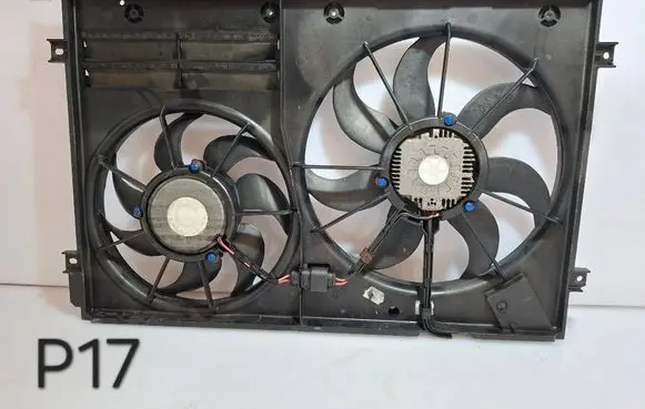 Audi A3 S3 8P Electric radiator cooling fan 1355D300199 1K0121205 1K0121207