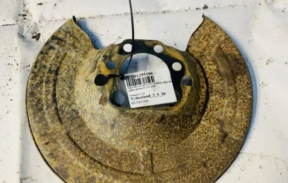 Opel Meriva B Rear brake disc plate dust cover 