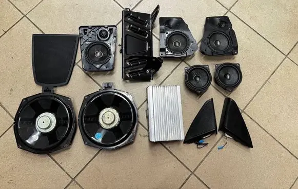 BMW 7 F01 F02 F03 F04 Audio system kit 9266350 D2566407 18820010
