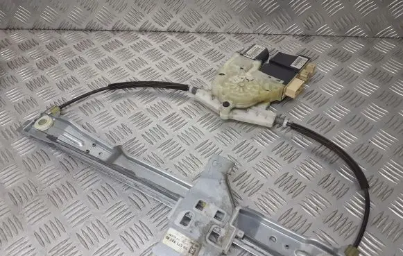Citroen C4 I Front door window regulator with motor 9657133580