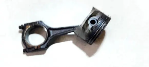 Opel Astra G Piston with connecting rod