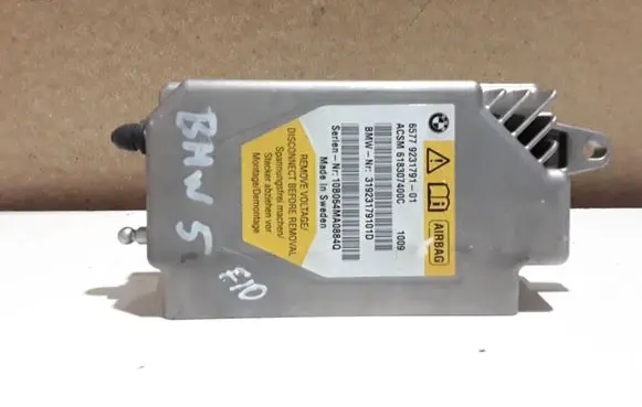 BMW 5 F10 F11 Airbag control unit/module 9231791