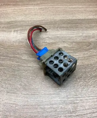 Peugeot 206 Heater blower motor/fan resistor 38574 WITHPLUG