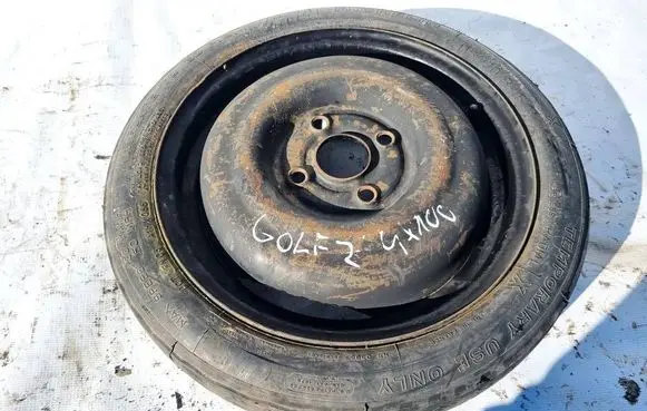 Volkswagen Golf II R15 spare wheel 4X100